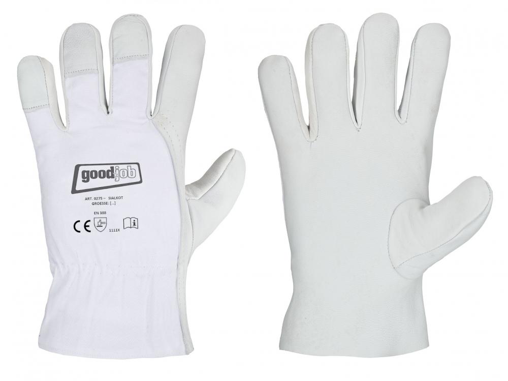 240 Paar Nappaleder Handschuhe, Baumwoll Köper