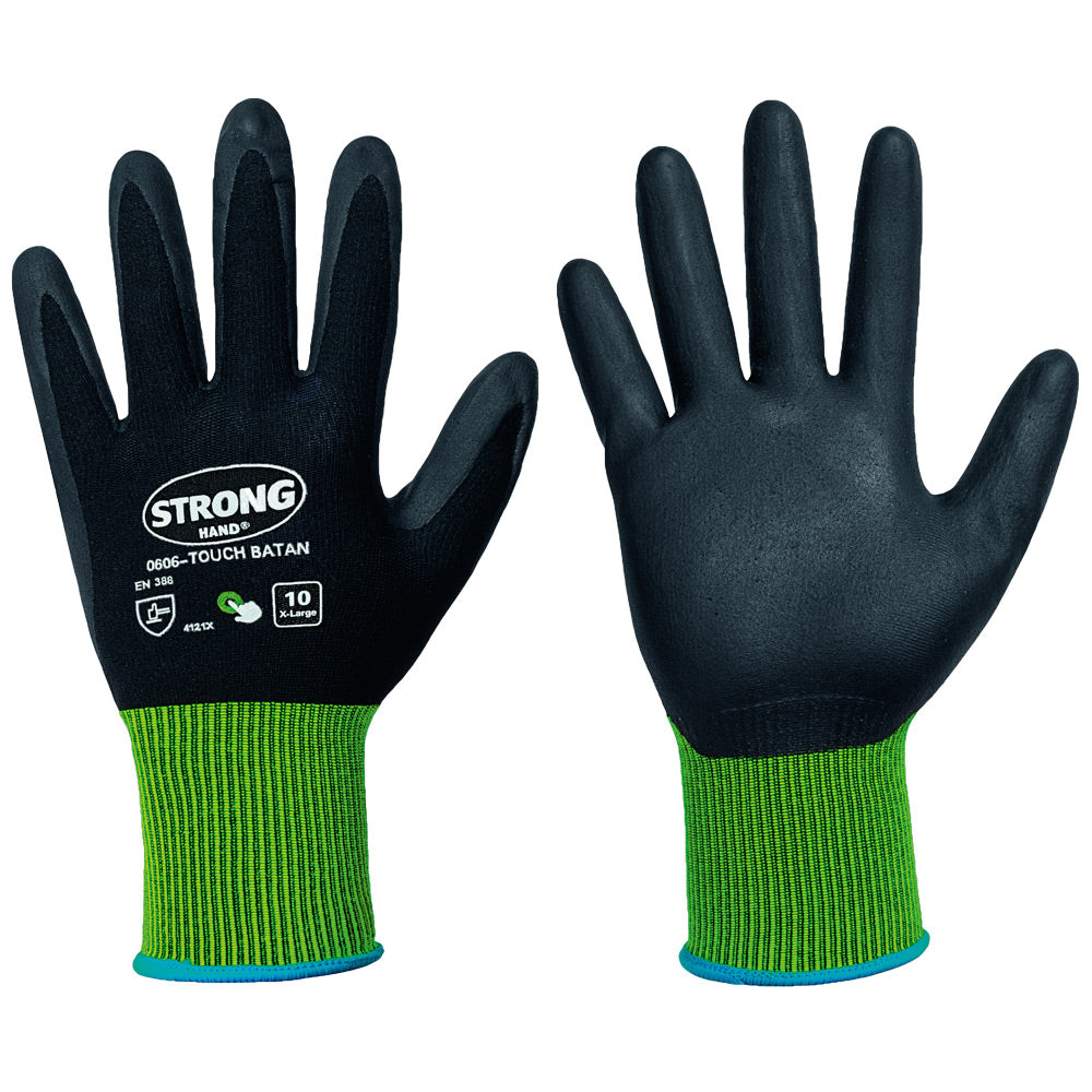 Handschuhe mit Touch Nitrilschaum Batan 120 Paar sichern