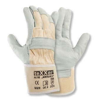 Rindvollleder Handschuhe Montblanc III, 120 Paar