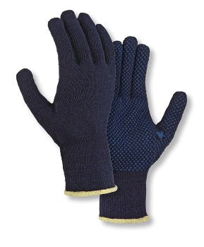 Mittelstrick Handschuhe aus Baumwolle und Polyster mit Noppen 60 Paar