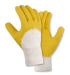 120 Paar Universalhandschuhe, mit Latex Beschichtung, Strickbund
