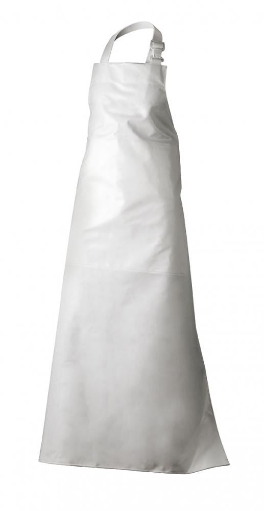 Vinyl Schürze, weiß, 100 x 140 cm