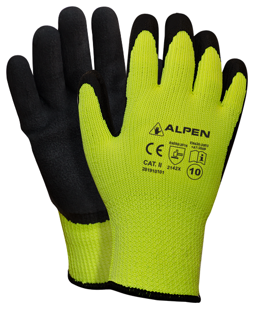 120 Paar Winterhandschuhe ECO mit Latex Beschichtung -Top-Preis-