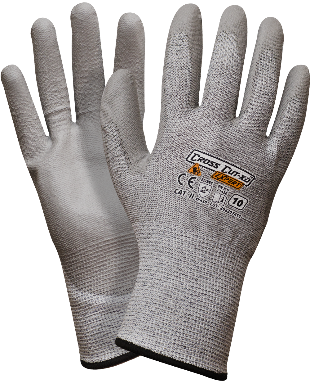 schnittschutz handschuhe level Schnittschutzhandschuhe PU Level D 60 Paar sichern