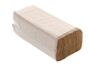 2 Karton Papierhandtuch C-Falz natur 1 lagig