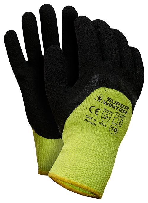120 Paar Winterhandschuhe, mit Latexschaum-Beschichtung -Knallerpreis-
