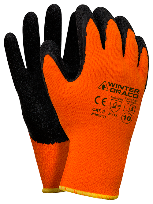 120 Paar Winterhandschuhe ECO mit Latex Beschichtung -Top-Preis-