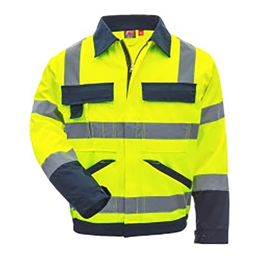 3er Sparset Warnschutz-Arbeitsjacke, 280 g/qm