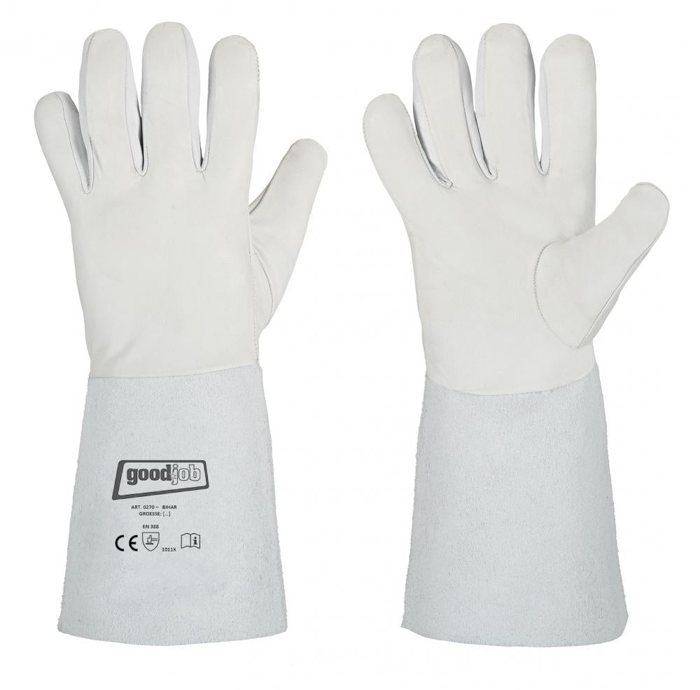 120 Paar Nappaleder Handschuhe, Argonschweißer, 35 cm