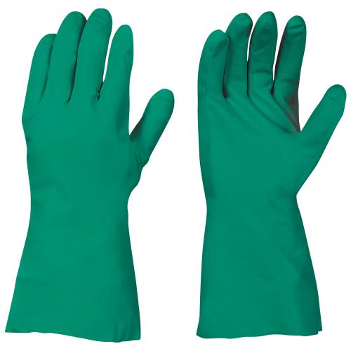 Chemikalienschutzhandschuhe Nitril grün, 144 Paar