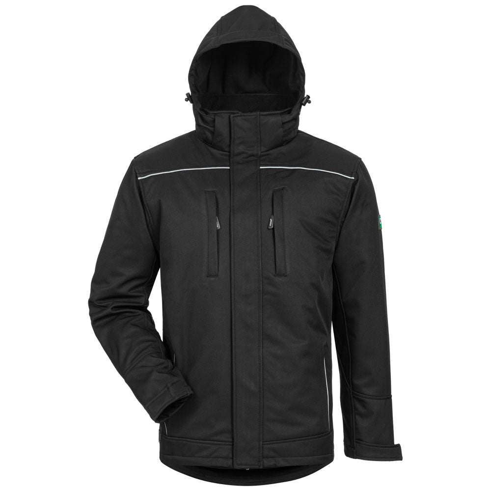 Winter-Softshelljacke mit Kapuze
