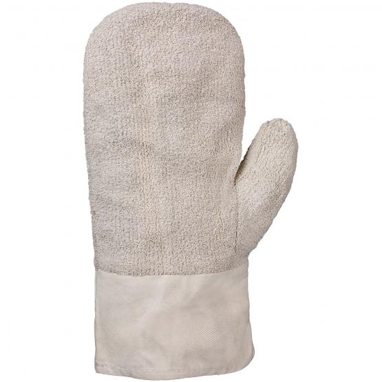 MAXMOC Hitzeschutz-Handschuhe Fürs Haarstyling – 2 Paar, Hitzebeständig Für Glätteisen, Lockenstab & Föhn, Aus Nylon, Rosa & Grün